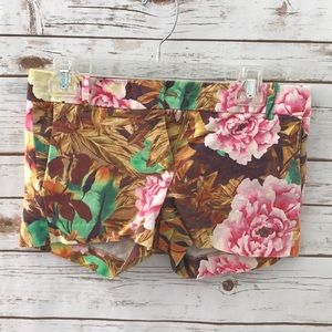 • J. Crew Floral Shorts •